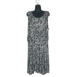 Lane Bryant Speckled Wrap Sleeveless Dress